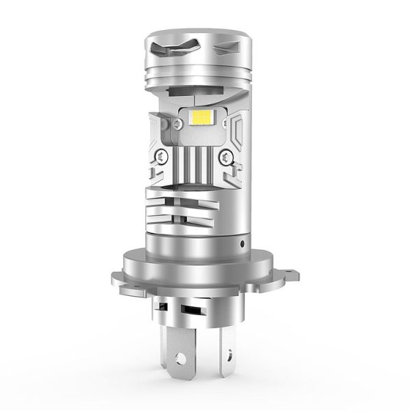 N8 H4 30W Car LED Mini Lens Headlight (Silver)