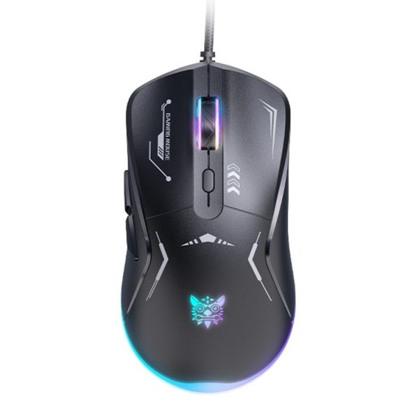 ONIKUMA CW917 RGB 3600DPI Wired Mouse (Black)