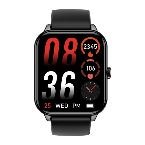 CY13 1.9 inch IPS Square Screen Smart Watch Supports Bluetooth Calls / Health Monitoring (Black) - Image 2