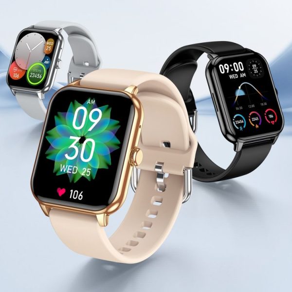 CY13 1.9 inch IPS Square Screen Smart Watch Supports Bluetooth Calls / Health Monitoring (Black) - Image 4