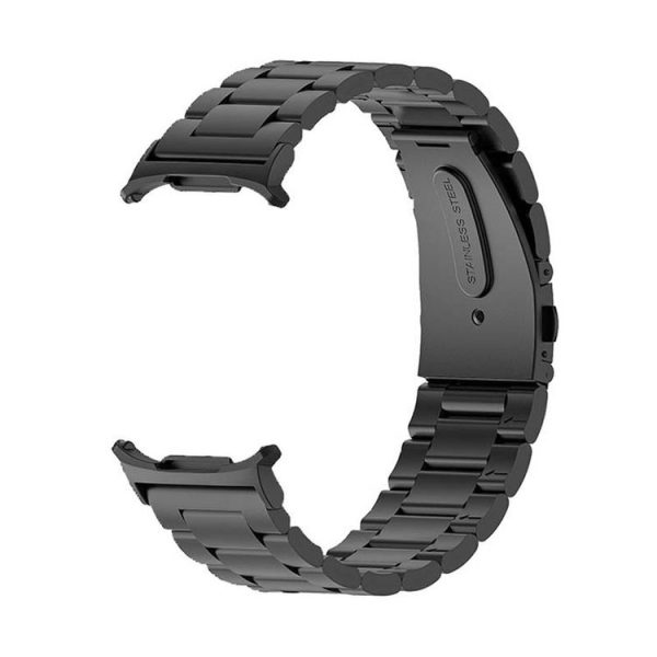 Samsung Galaxy Watch Ultra 47mm Three Beads Steel Watch Band (Black) - Image 2