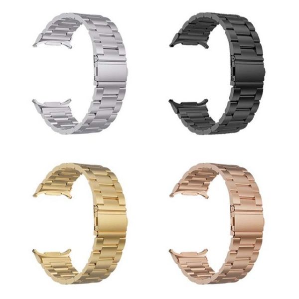 Samsung Galaxy Watch Ultra 47mm Three Beads Steel Watch Band (Black) - Image 3