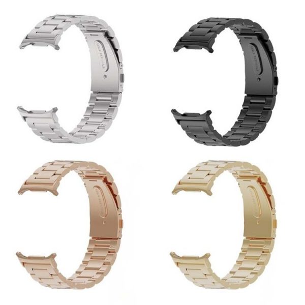 Samsung Galaxy Watch Ultra 47mm Three Beads Steel Watch Band (Black) - Image 4