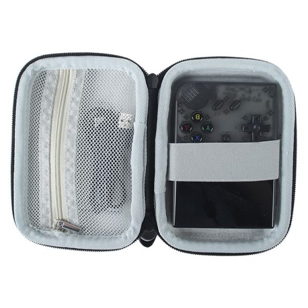 ANBERNIC RG35XX Plus Game Console Storage Bag Handheld Console Protective Case (Black) - Image 6