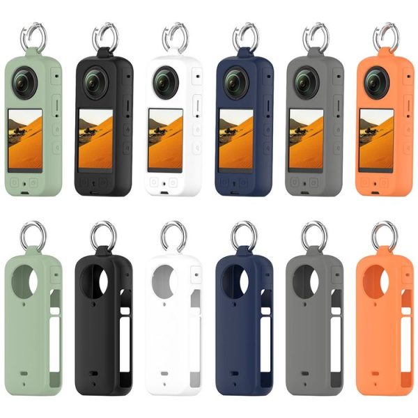 Insta 360 X4 Portable Silicone Protective Case (White) - Image 6