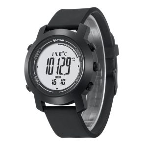 SPOVAN Bravo II Multifunctional Outdoor Sports Compass Watch (Black+White)