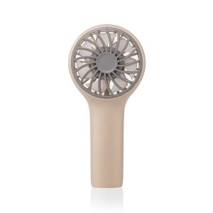 N605 Handheld Type-C Charging Portable Small Fan (Apricot)