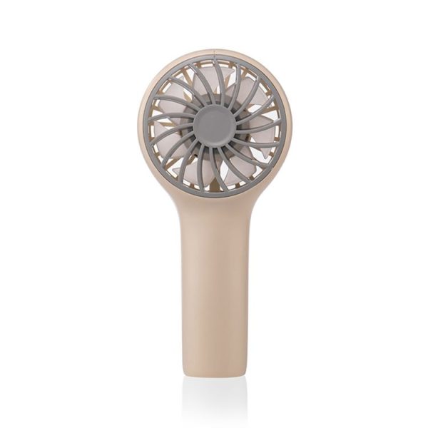 N605 Handheld Type-C Charging Portable Small Fan (Apricot)
