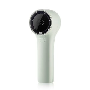 N606 Pro HD Digital Display Mini Handheld Fan (Green)