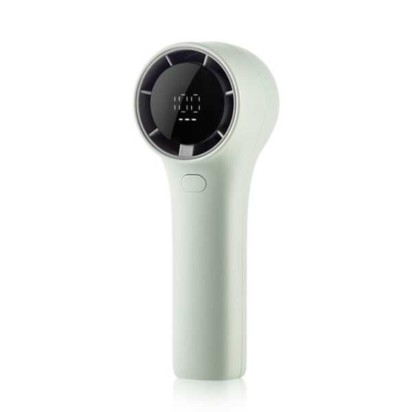 N606 Pro HD Digital Display Mini Handheld Fan (Green)