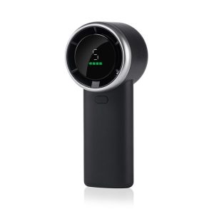 N603 HD Digital Display Handheld Turbine Fan (Black)