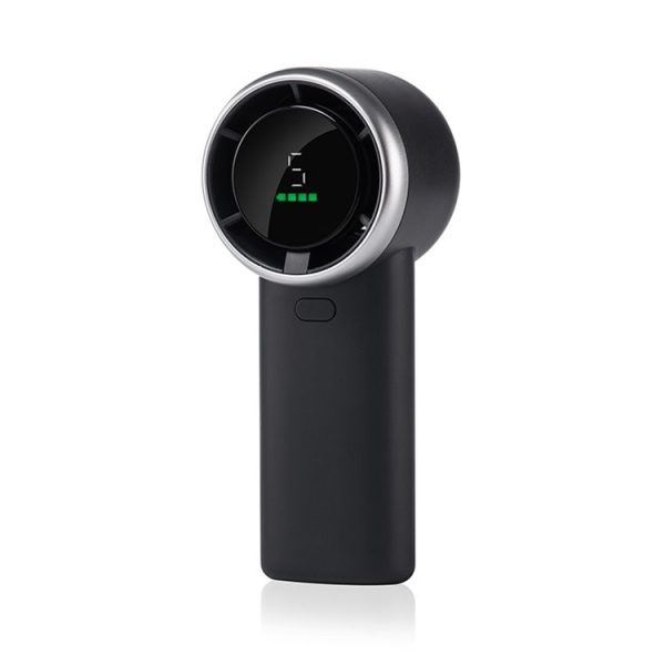 N603 HD Digital Display Handheld Turbine Fan (Black)