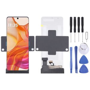 Motorola Razr 50 Ultra Original Foldable LTPO AMOLED LCD Screen with Digitizer Full Assembly