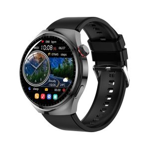 LEMFO LF38 1.6 inch IPS Screen Silicone Strap Smart Watch Supports Blood Oxygen Monitoring (Black)