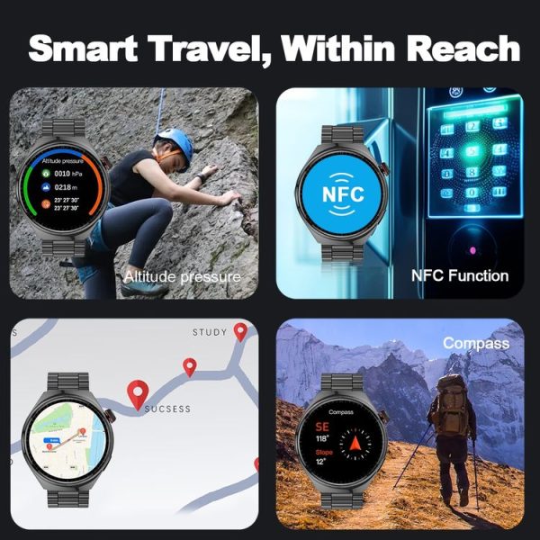 LEMFO LF38 1.6 inch IPS Screen Silicone Strap Smart Watch Supports Blood Oxygen Monitoring (Black) - Image 10