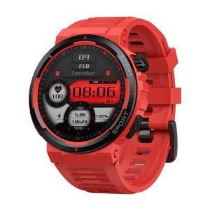 Zeblaze Ares 3 Plus 1.43 inch Fitness & Wellness Smart Watch Supports 24H Health Monitoring (Flame Red)