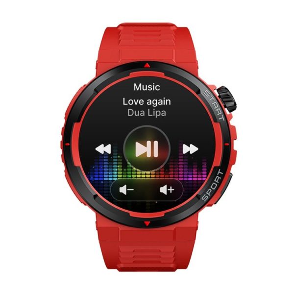 Zeblaze Ares 3 Plus 1.43 inch Fitness & Wellness Smart Watch Supports 24H Health Monitoring (Flame Red) - Image 2