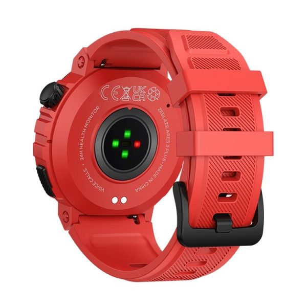Zeblaze Ares 3 Plus 1.43 inch Fitness & Wellness Smart Watch Supports 24H Health Monitoring (Flame Red) - Image 3