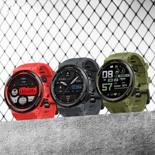 Zeblaze Ares 3 Plus 1.43 inch Fitness & Wellness Smart Watch Supports 24H Health Monitoring (Flame Red) - Image 4