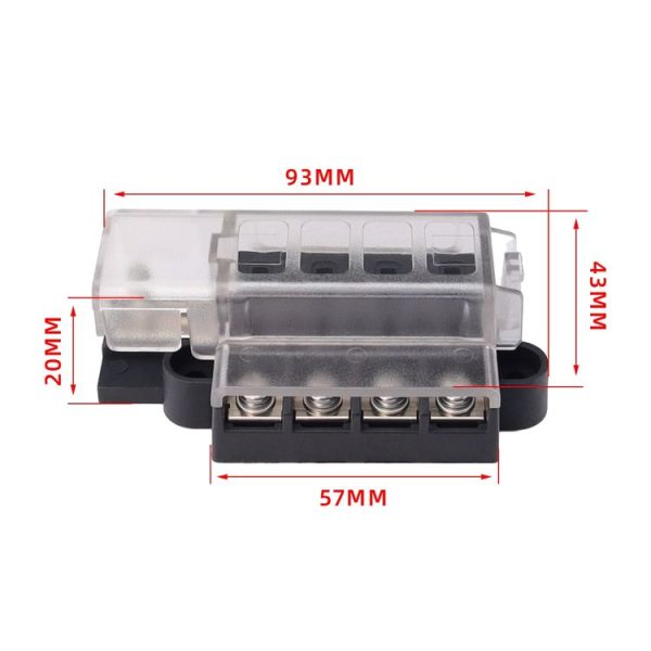 4 Way Fuse Block with 16pcs Terminals - Image 5