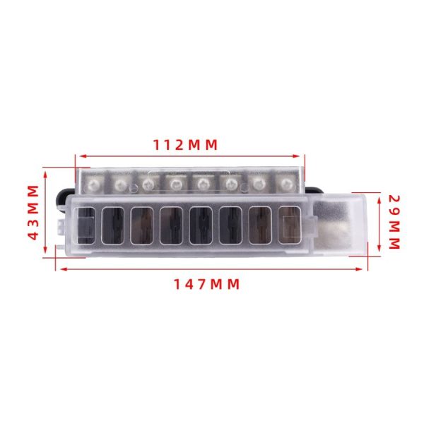 8 Way Fuse Block with 20pcs Terminals - Image 5