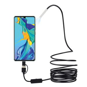 Inskam107 3.9mm 3 In 1 HD Waterproof Industry Digital Endoscope Inspection Camera, Length: 1m Hard Cable