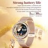 NX17 Pro 1.19 inch AMOLED Screen Steel Strap Smart Watch, Support Health Monitoring / Bluetooth Call (Gold) - Image 13