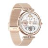 NX17 Pro 1.19 inch AMOLED Screen Steel Strap Smart Watch, Support Health Monitoring / Bluetooth Call (Gold) - Image 2