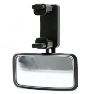3R-2361 Car Auxiliary Rearview Side Mirror Wide Angle Interior Mirror (Black)
