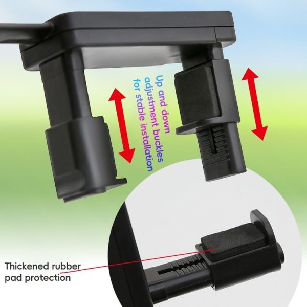 3R-2361 Car Auxiliary Rearview Side Mirror Wide Angle Interior Mirror (Black) - Image 3