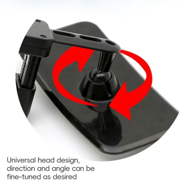 3R-2361 Car Auxiliary Rearview Side Mirror Wide Angle Interior Mirror (Black) - Image 5