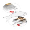 Acrylic Fish Shaped Oven Push Pull Rack Baking Push Pull Tool (Black) - Image 5