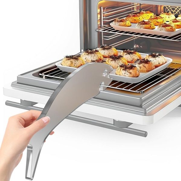 Acrylic Fish Shaped Oven Push Pull Rack Baking Push Pull Tool (Black) - Image 7