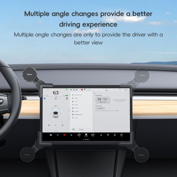 Yesido C212 Car Floating Screen Clip-on Magnetic Phone Holder (Black) - Image 10