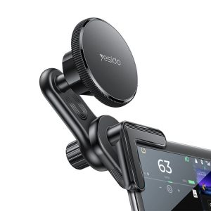 Yesido C213 Car Floating Screen Clip-on MagSafe Magnetic Phone Holder (Black)