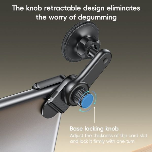Yesido C213 Car Floating Screen Clip-on MagSafe Magnetic Phone Holder (Black) - Image 2