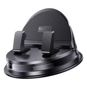 Yesido C268 Car Dashboard 360 Degree Rotating Base Phone Holder (Black)