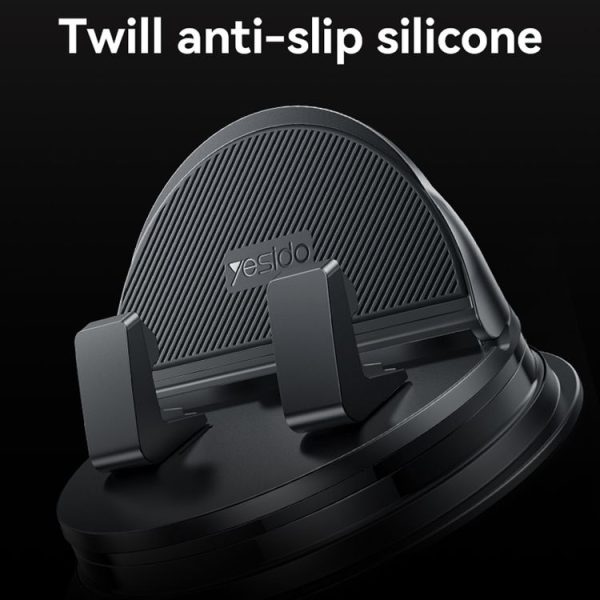 Yesido C268 Car Dashboard 360 Degree Rotating Base Phone Holder (Black) - Image 12