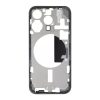 IPhone 15 Pro Middle Frame Bezel Plate with Side Keys + Card Tray, Version: China Version (Black) - Image 3