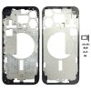 IPhone 15 Pro Max Middle Frame Bezel Plate with Side Keys + Card Tray, Version: China Version (Black)