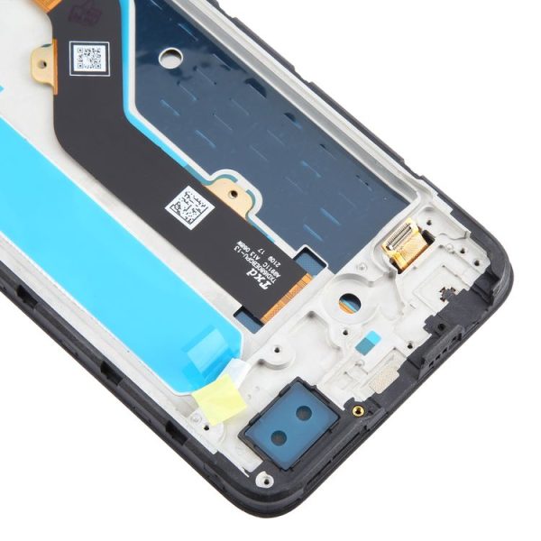 Infinix Smart 6 Plus LCD Screen Digitizer Full Assembly With Frame - Image 4