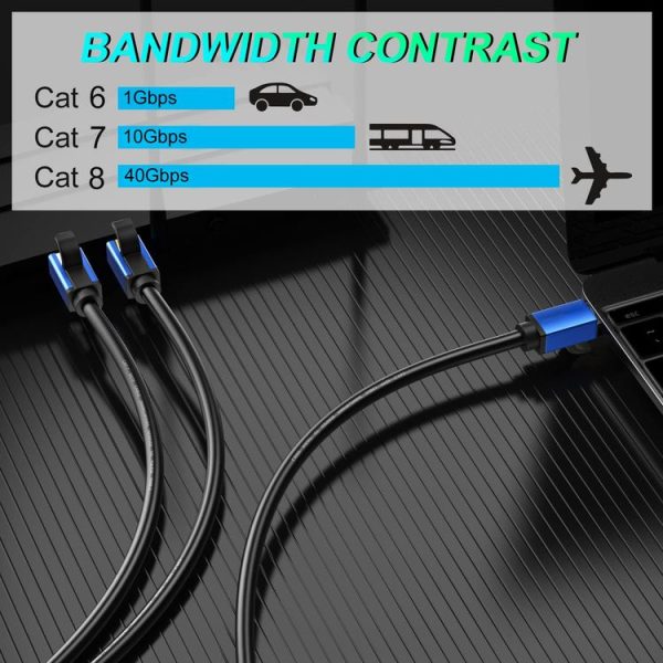 1m CAT8e Pure copper Computer Switch Router Ethernet Network LAN Cable - Image 6