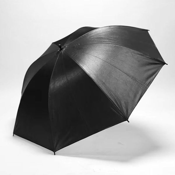 Godox UB002 Photography Studio Reflector Diffuser Umbrella, Size: 33 inch 84cm (Black Silver) - Image 2