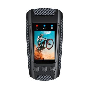 C3 Pro 2 inch IPS Color Screen IPX5 Waterproof Video Recording Lighting Cycling Camera (Black)