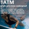 G45 2.01 inch Screen Silicone Strap 10m Waterproof Smart Watch, Support Flashlight / Bluetooth Call / HRV (Black) - Image 12