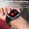 G45 2.01 inch Screen Silicone Strap 10m Waterproof Smart Watch, Support Flashlight / Bluetooth Call / HRV (Black) - Image 13