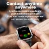 G45 2.01 inch Screen Silicone Strap 10m Waterproof Smart Watch, Support Flashlight / Bluetooth Call / HRV (Black) - Image 14