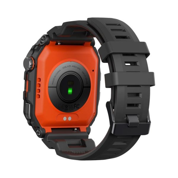 Zeblaze Ares GPS Rugged GPS Smart Watch, Support Heart Rate / Pulse Ox Blood Oxygen (Lava Black) - Image 3