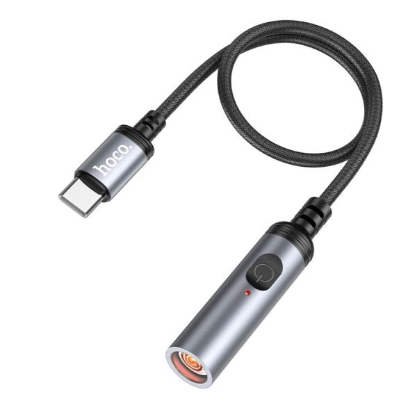 Hoco UA30 Type-C mini Cigarette Lighter (Black) - Image 5