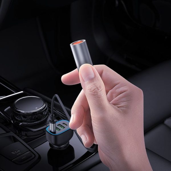 Hoco UA30 Type-C mini Cigarette Lighter (Black) - Image 8